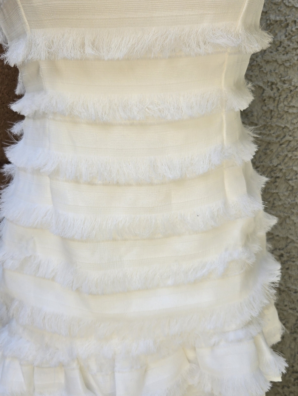Princess Polly Molina White Ruffled Spaghetti Strap Mini Dress - Picture 4 of 12